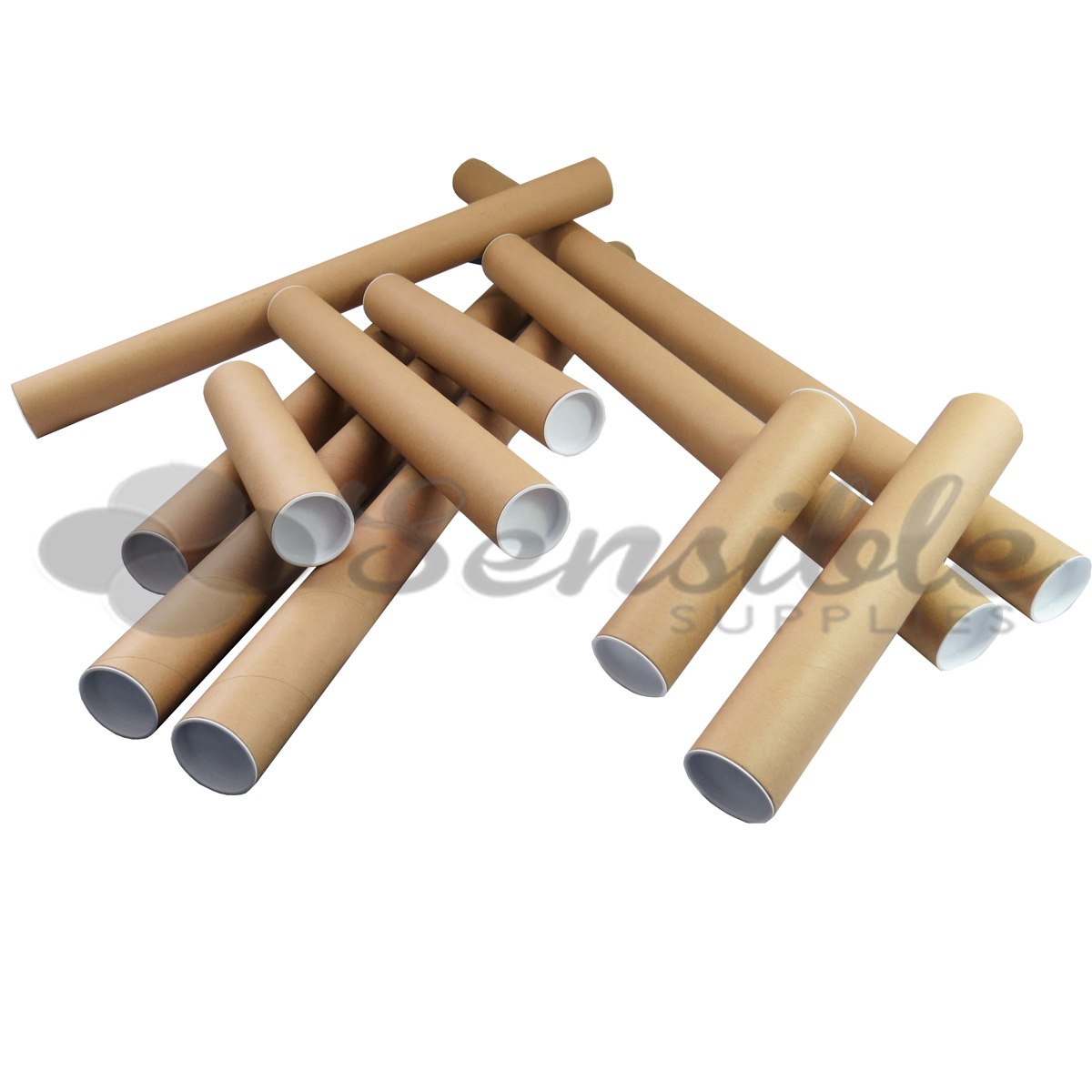 QUALITY CARDBOARD POSTAL POSTER TUBES A0 A1 A2 A3 A4 IN 44.5mm WITH END CAPS eBay